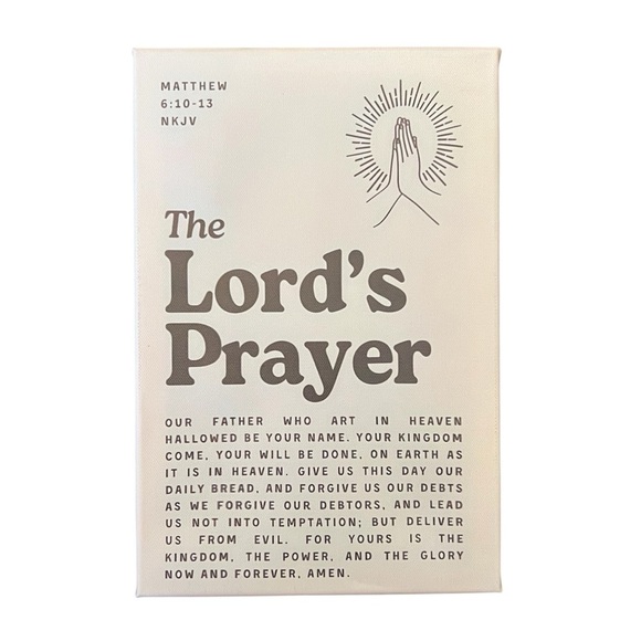 The Lord’s Prayer Wall Art, 8x12 - Picture 2 of 6